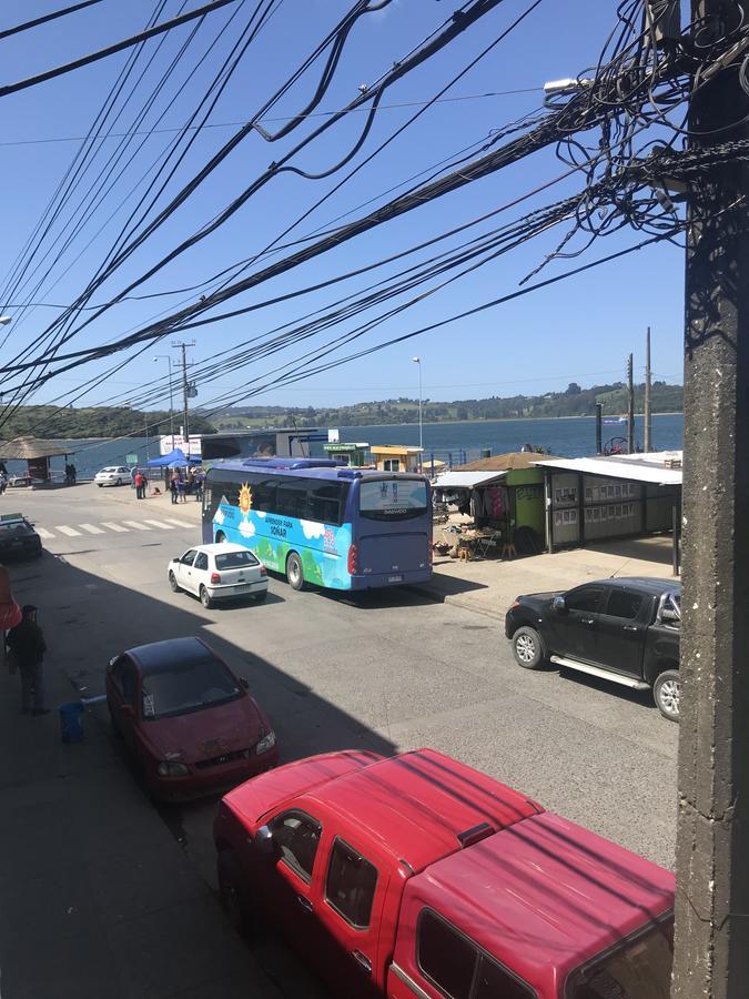 Hospedaje Vista Al Mar 39 Castro Eksteriør billede