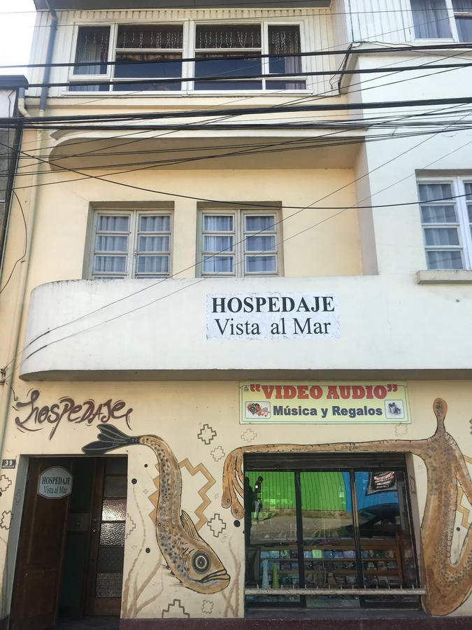Hospedaje Vista Al Mar 39 Castro Eksteriør billede